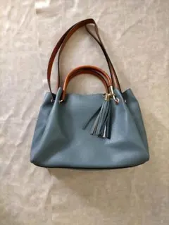 フリンジ 2WAY　ショルダー ハンドバッグ