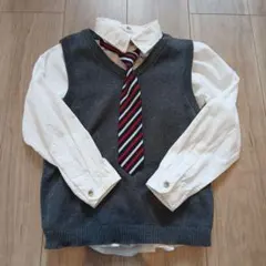 フォーマルベスト＆シャツセット 100cm~