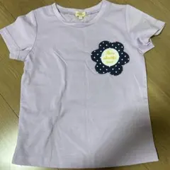 ハッシュアッシュHUSHUSH新品未使用薄紫色 花モチーフ Tシャツのサムネイル