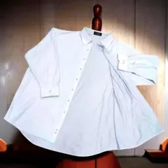 【日本サイズ3L〜4L相当】LES MUES ノンアイロン ストレッチシャツ