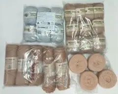 メリノウール アルパカ　カシミヤ 　毛糸セット