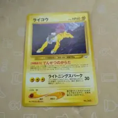 ライコウ_プレミアムファイル3 PROMO 第2世代（☆neo・☆VS・☆we