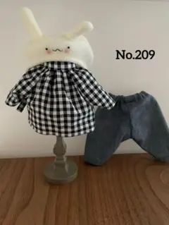 メルちゃん　ソランちゃん　服　ハンドメイド　No.209