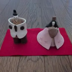 陶器製 雛人形 ひな祭り