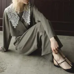 新品タグ付き】XS 高山直子さんコラボ/ハーフスリーブオールインワン