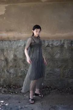 leinwande Recycle Organdy Pleats Dressのサムネイル