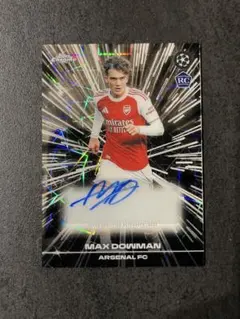 25/26 Topps Chrome アーセナル RC ダウマン 直筆サイン