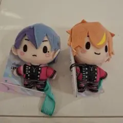 プロセカ ふわぷちマスコット 2種セット　東雲彰人 青柳冬弥