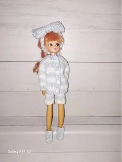 リカちゃん用 かぎ針編み 着せ替え服 4点セット