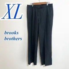 Brooks Brothers グレー ワイドパンツ XL　きれいめ　オフィス