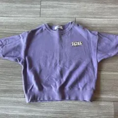 X-girl パープルトレーナー