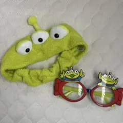 リトルグリーンメンヘアバンド