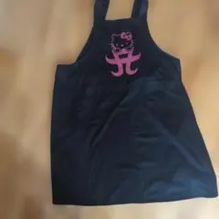 ハローキティ エプロン 黒のサムネイル