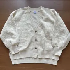 coen 洗える軽量ビッグニットカーディガン　Mサイズ