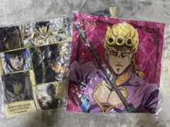 ジョジョの奇妙な冒険　ジョジョワールド　クッション　ブチャラティ、ジョルノ