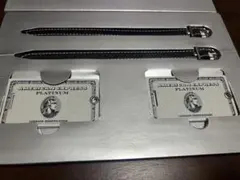 American Express Platinum ネームタグ 2個セット - メルカリ