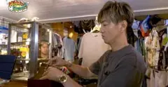 木村拓哉　キムタク　私物　HAV-A-HANK バンダナ グレー ペイズリー柄