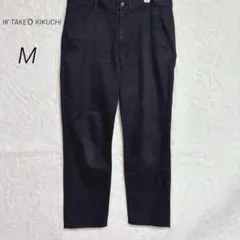 【tK TAKEＯ KIKUCHI 】メンズ パンツ 黒 サイズM ワールドのサムネイル