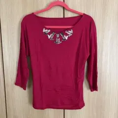 ピンキー＆ダイアン☆ビジュー付カットソーのサムネイル