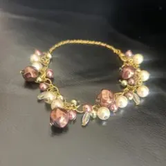 パールビーズブレスレット