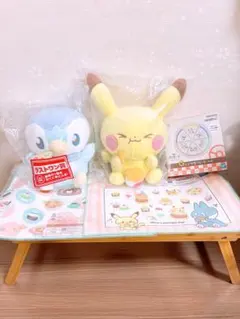 【新品】一番くじ ポケピース ラストワン賞 ポッチャマ　B賞 ピカチュウ