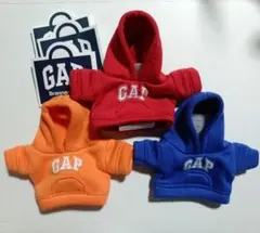 【専用】GAP ガチャ ブラナンベア パーカー ブルー レッド 青 赤 オレンジのサムネイル