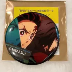 鬼滅の刃 無限城編 ものがたる背中 コレクション 缶バッジ A 炭治郎 冨岡義勇