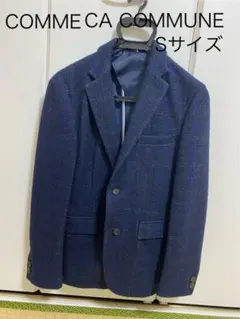 COMME CA COMMUNE テーラードジャケット Sサイズ ダークブルー