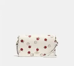 美品☆COACHコーチ 2wayお財布ショルダーバッグ シグネチャー りんご