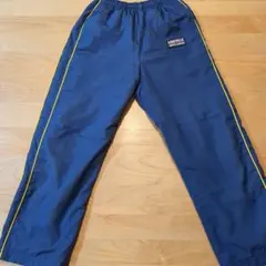 ロングパンツ ネイビー 裏フリース