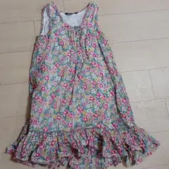 ラルフローレン　ポロ　ワンピース  チュニック　花　140　150 美品