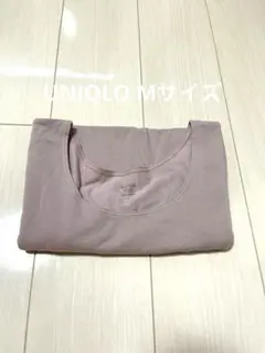 UNIQLOユニクロ極暖ヒートテックコUネックTMサイズEXTRAWARMピンク
