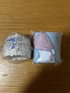 ちいかわ×サンリオキャラクターズ　エコバッグ おちょこ ハチワレセット キティ