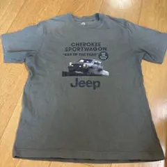 UNIQLO UT Jeep Tシャツ カーキ S