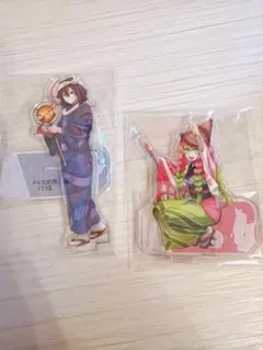 鬼滅の刃　伊黒小芭内　甘露寺蜜璃　阿波踊り　アクリルスタンド　アクスタ