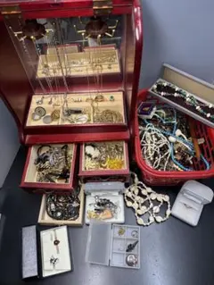 アクセサリー大量まとめ ヴィンテージ 指輪 ネックレス イヤリング ジュエリー