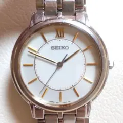 【稼動品】SEIKO　メンズ腕時計　クォーツ　コンビカラー