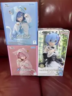 Re:ゼロ フィギュア 3点セット
