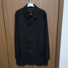 MENS BIGI ダークグレー ステンカラーコート