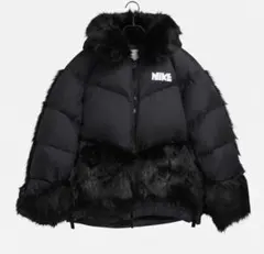 sacai】NIKEコラボ ナイロンジャケット ブラック XXL - メルカリ