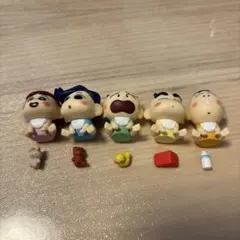 クレヨンしんちゃん まちぼうけ 5 フィギュア　コンプリート
