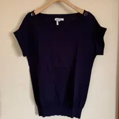 NATURAL BEAUTY BASIC フレンチスリーブカットソー