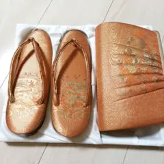 ☆お値下げ☆　和装バッグ、草履セット