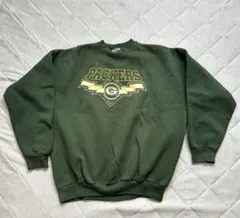 90年代USA製NFL グリーンベイ・パッカーズスウェット プロチーム グリーン