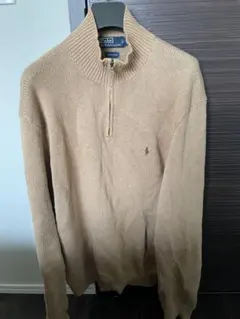Polo by Ralph Lauren ベージュ ハイネックセーター XL