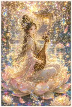 プリズムアート　開運　弁財天　弁天様　スピリチュアル　財運　金運　E296