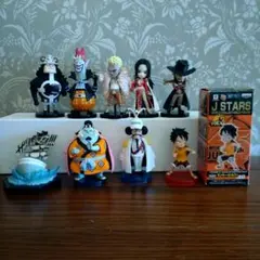 ワンピースフィギュア　マリンフォード編七武海　ワーコレ 　9点