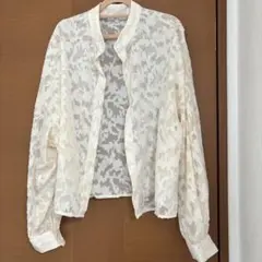 ECLIN シアーシャツ Lサイズのサムネイル