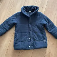 ネイビー中綿コート