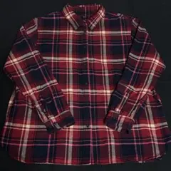 ★ユニクロ フランネルチェックシャツ 長袖 XLサイズ レディース